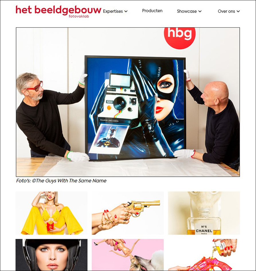 HET BEELDGEBOUW Cognac Wellerlane interviews The White Room Gallery owners about RED CARPET, featuring works by The Guys With The Same Name and others.